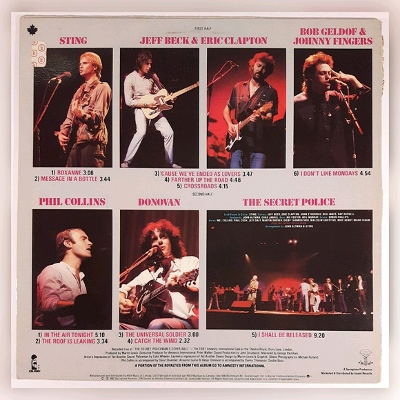 The Secret Policeman's Other Ball - 1982 - Vinyl LP Record - Picture 2 of 6